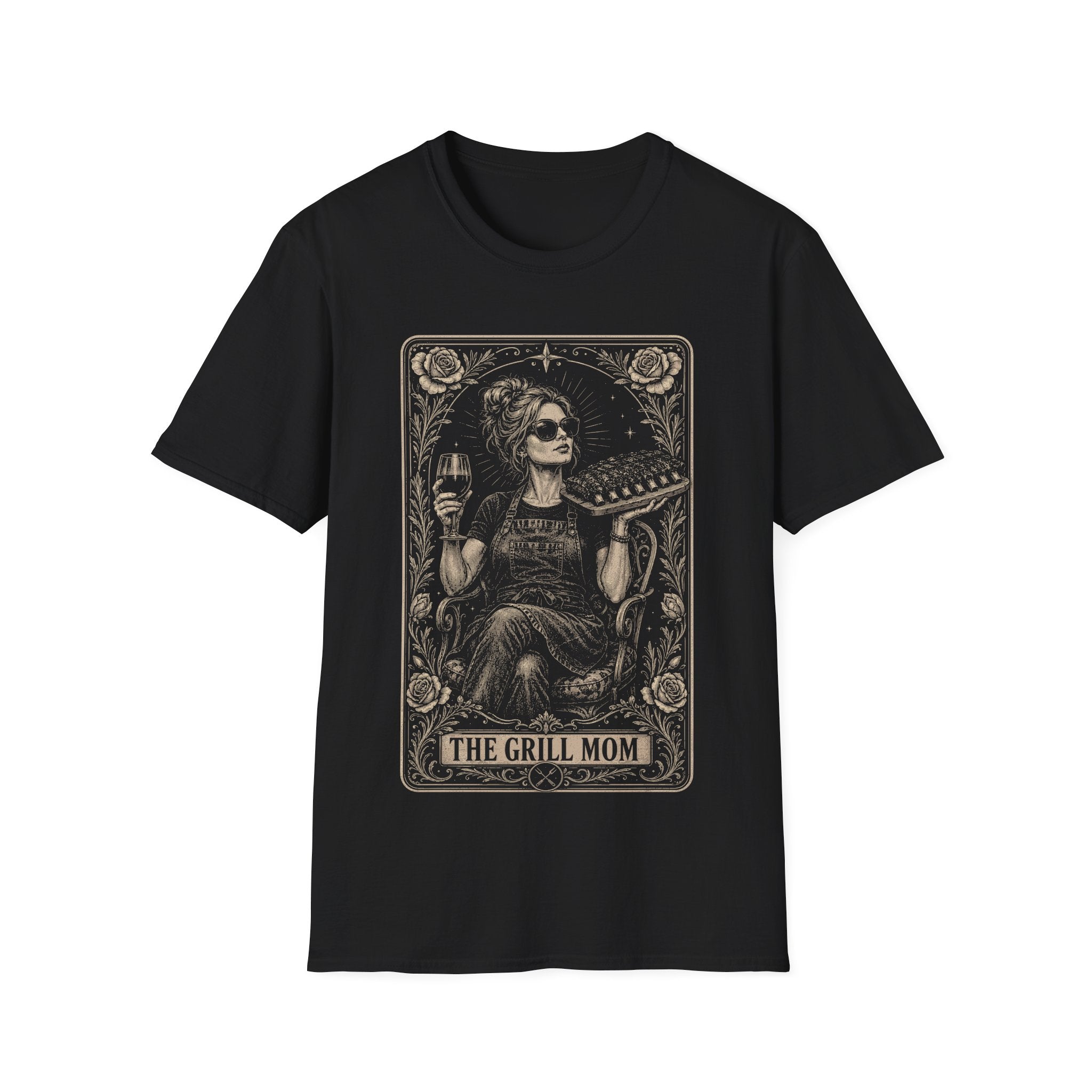 The Grill Mom - Tarot Card T‑Shirt