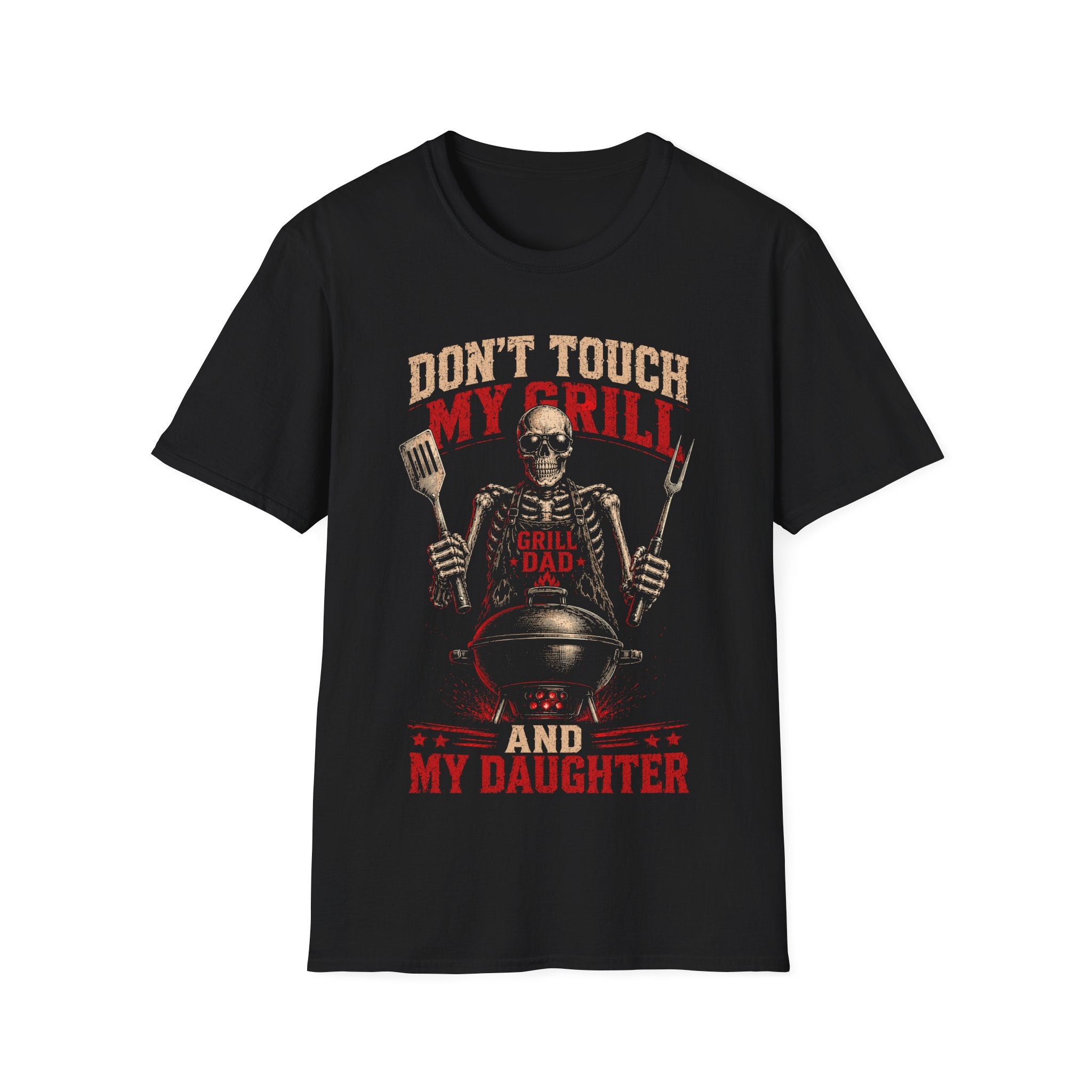 Don't Touch My Grill Skeleton T-Shirt