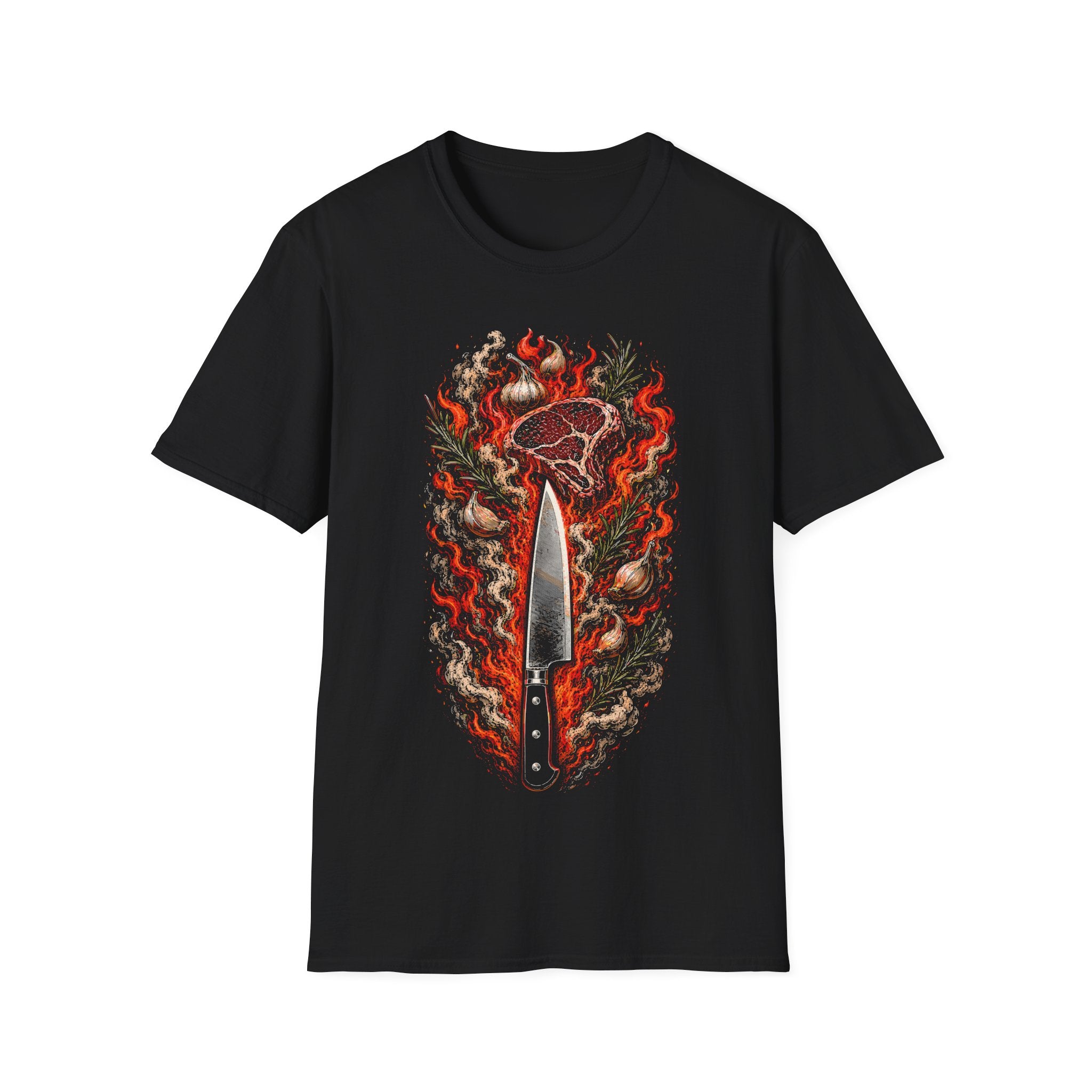 Grilled Steak & Knife T‑Shirt