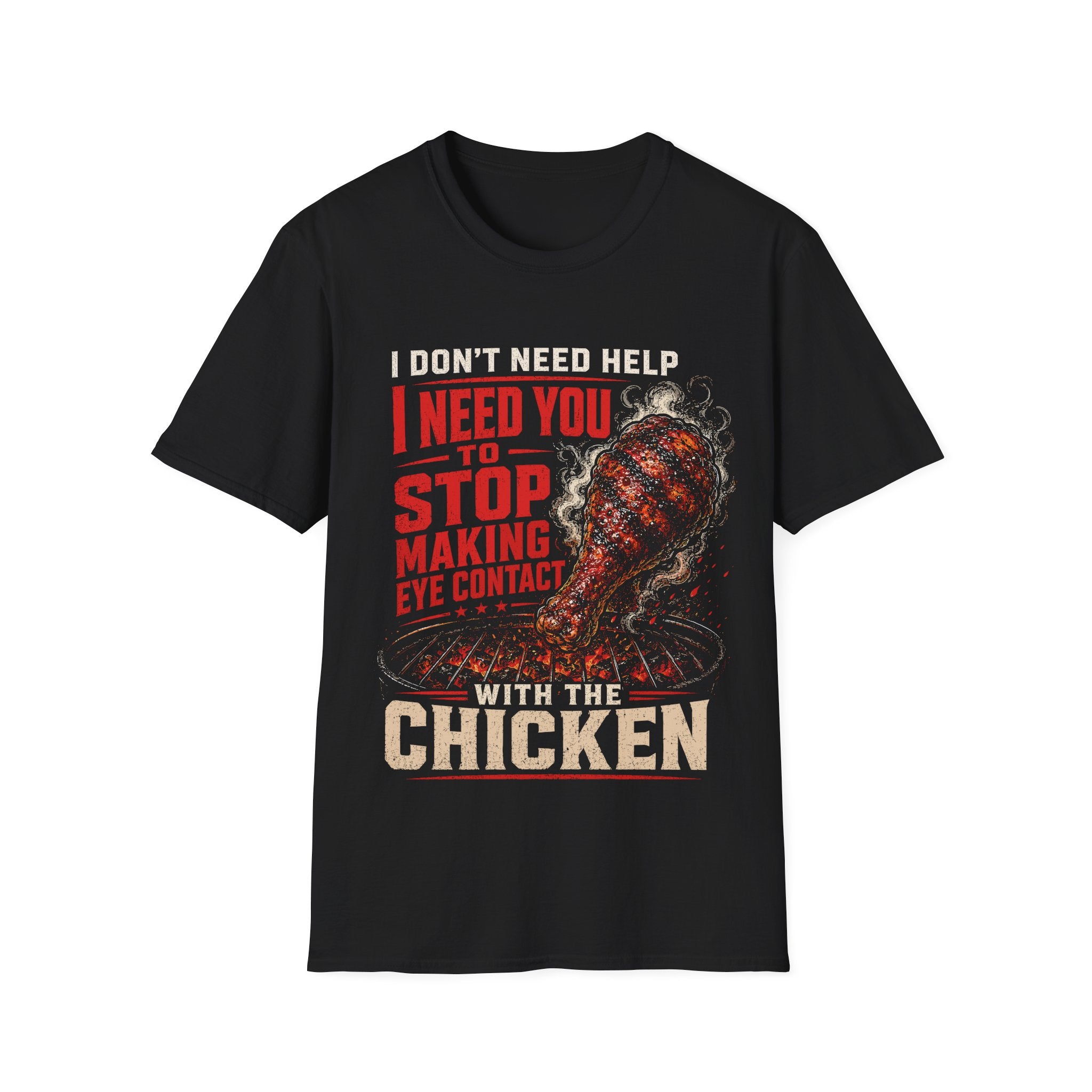 Eye Contact With the Chicken T‑Shirt