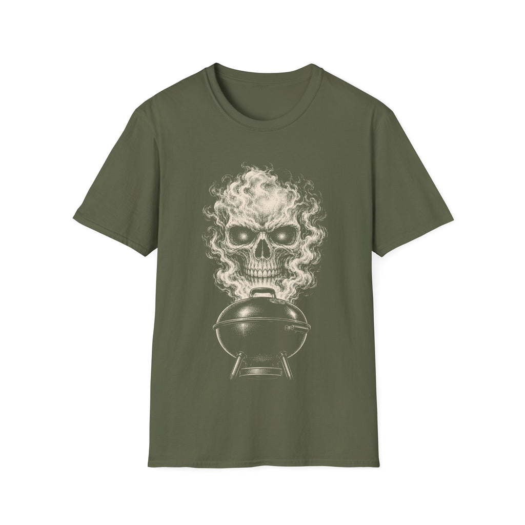 Smoky Skull Grill T-Shirt