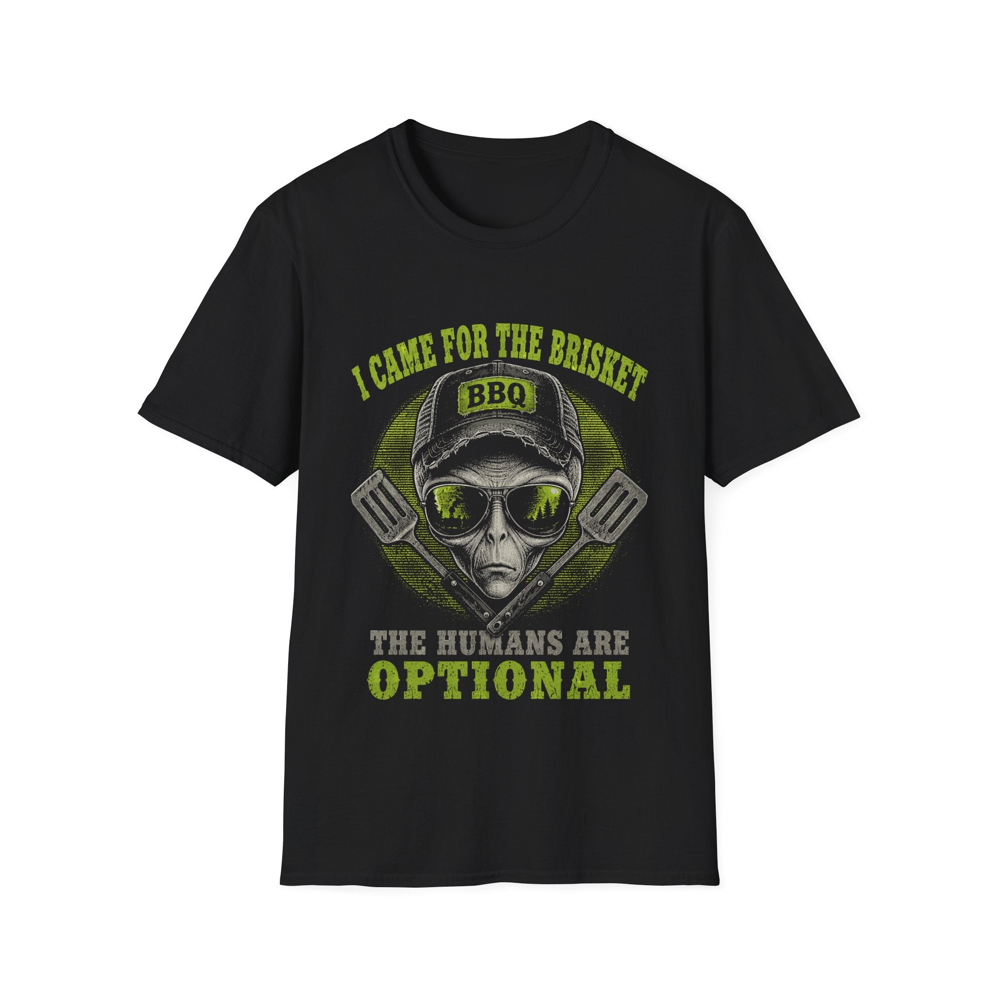 I Came For The Brisket UFO T-Shirt