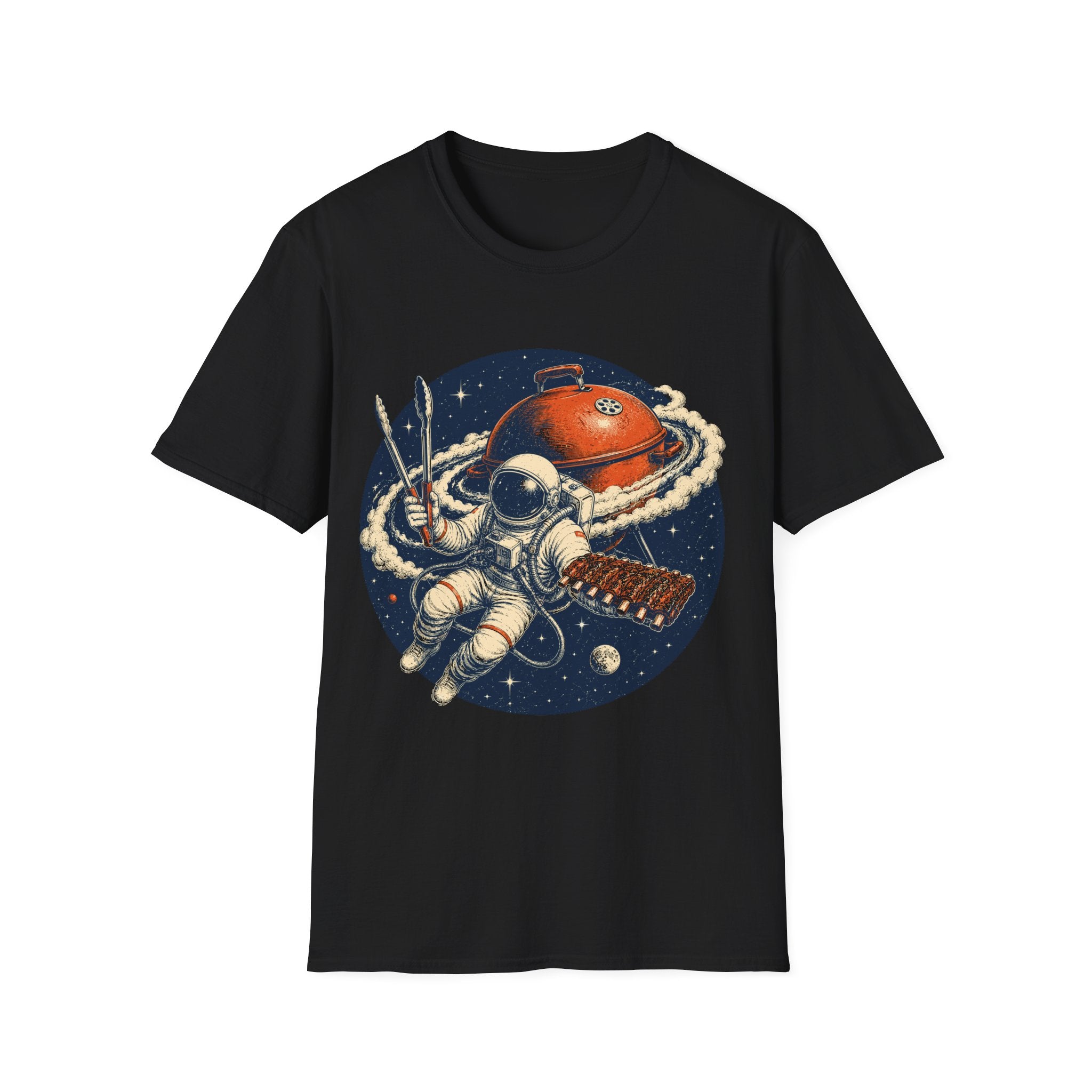 Retro Space BBQ T‑Shirt