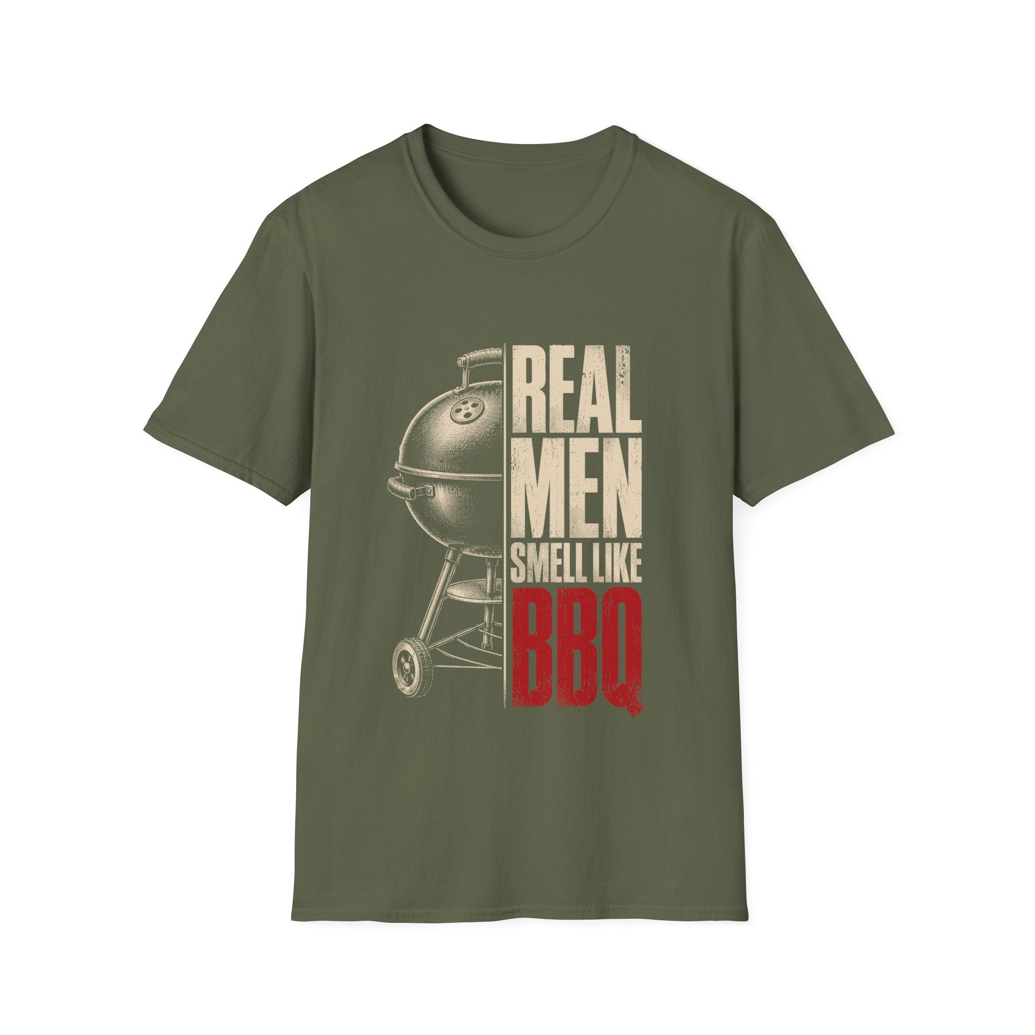 Real Men Smell Like BBQ T-Shirt