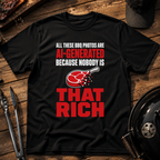 BBQ Photos Are AI‑Generated T-Shirt