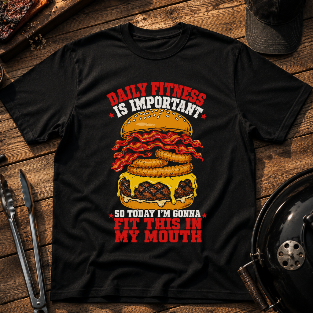 Daily Fitness Is Important T-Shirt