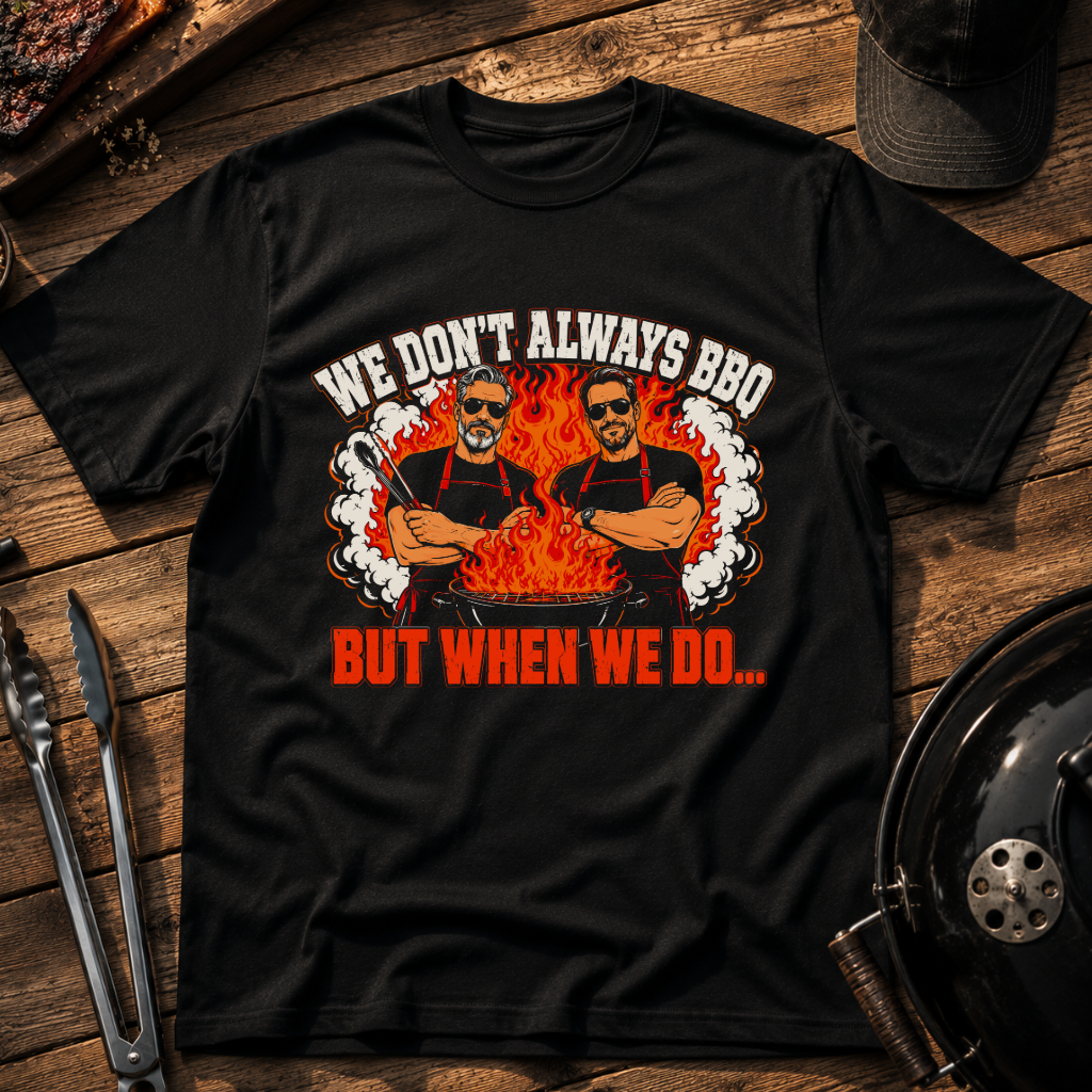 We Don’t Always BBQ T-Shirt