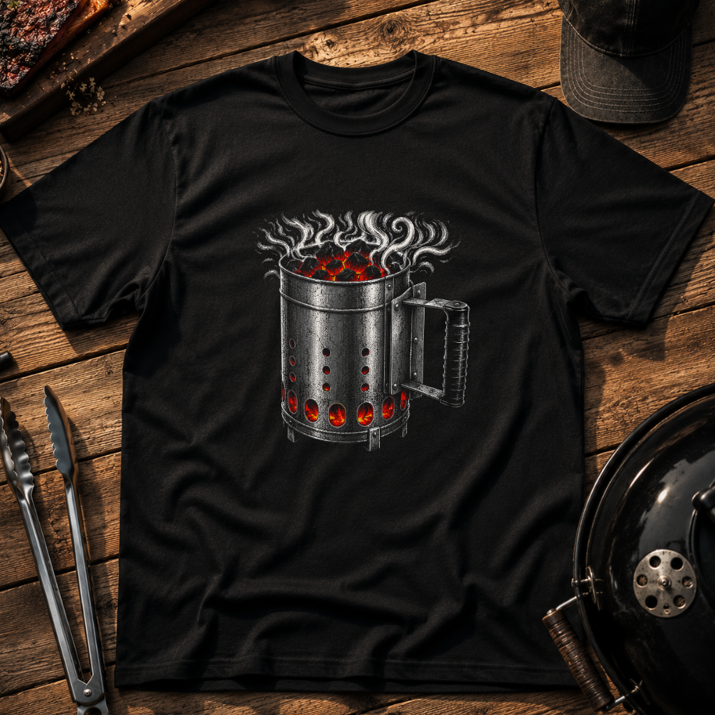 Charcoal Chimney Starter T-Shirt