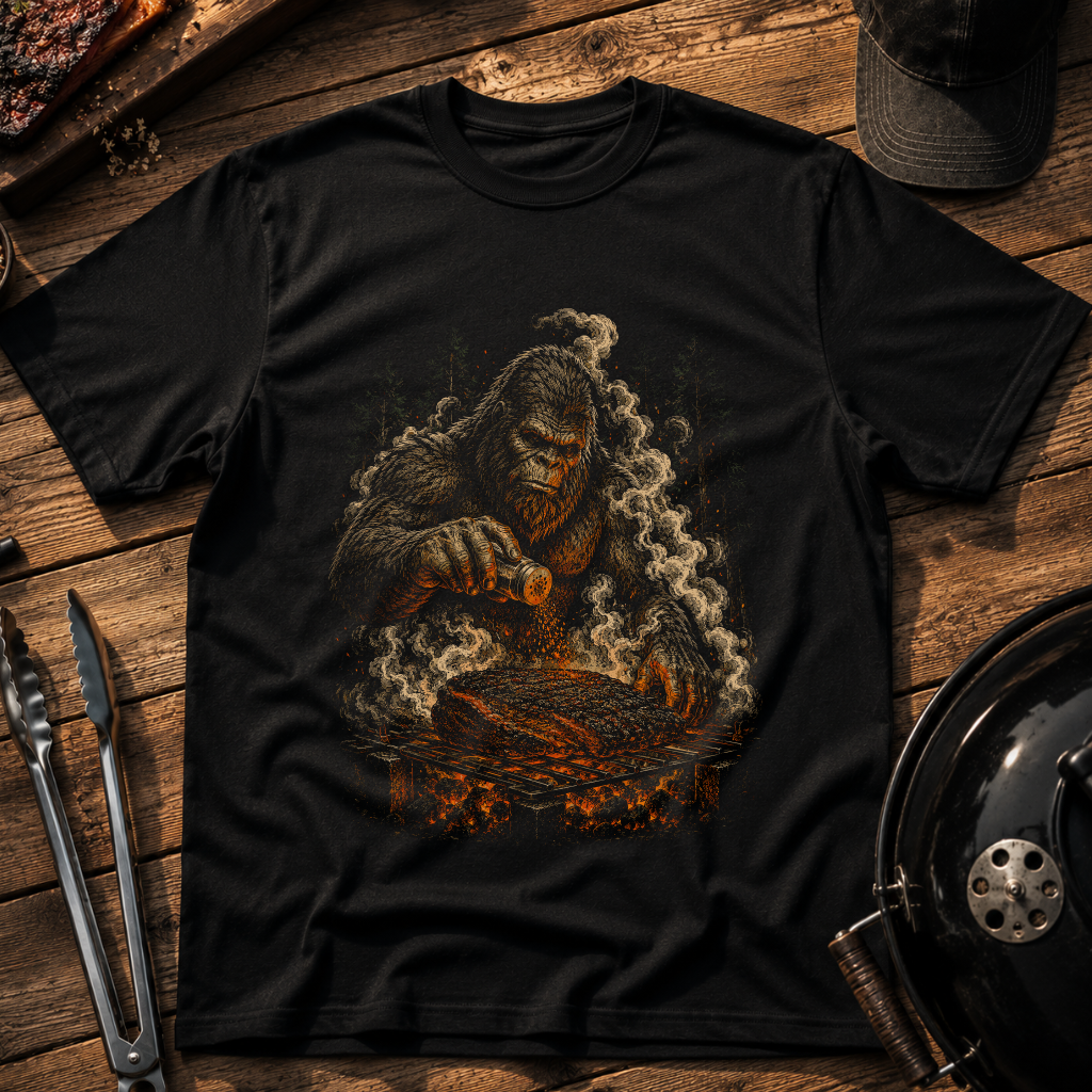 Bigfoot Forest BBQ T-Shirt