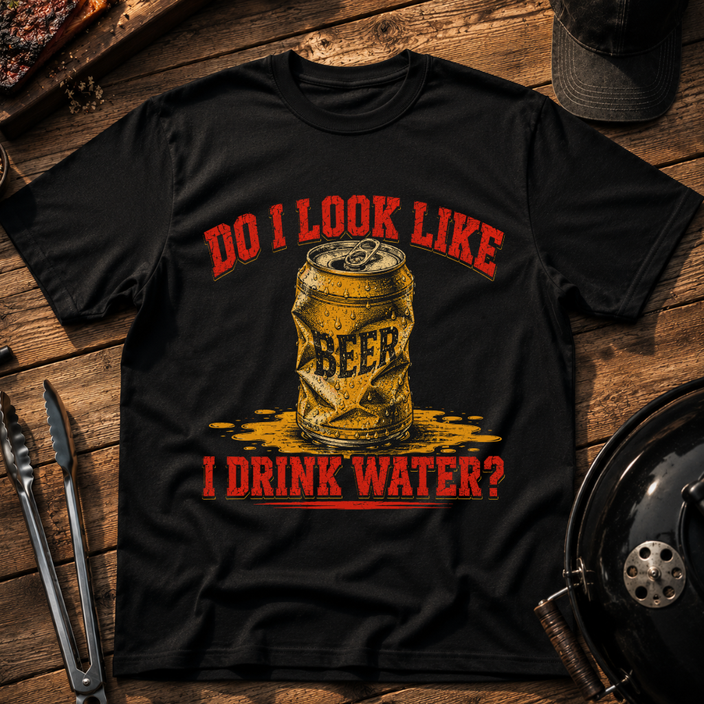 Do I Look Like I Drink Water? T-Shirt
