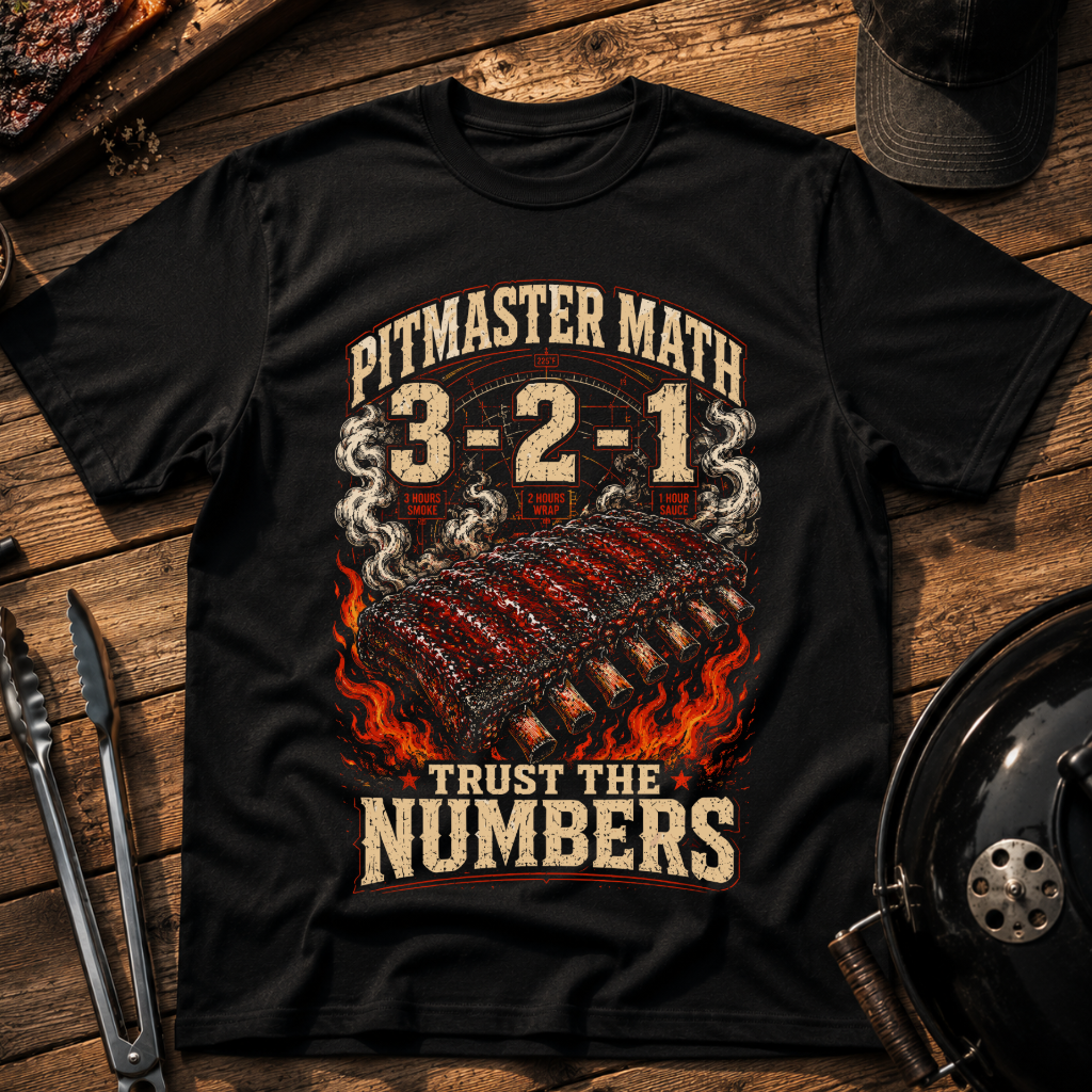 Pitmaster Math 3-2-1 T-Shirt