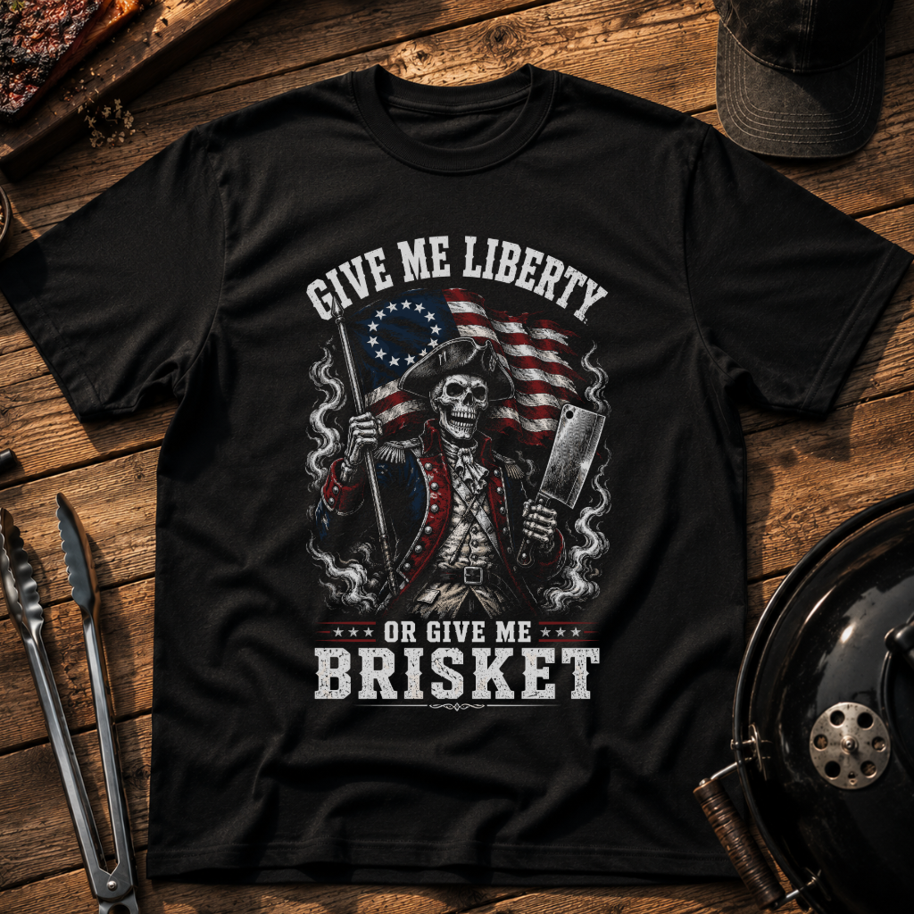 Give Me Liberty Skull T-Shirt