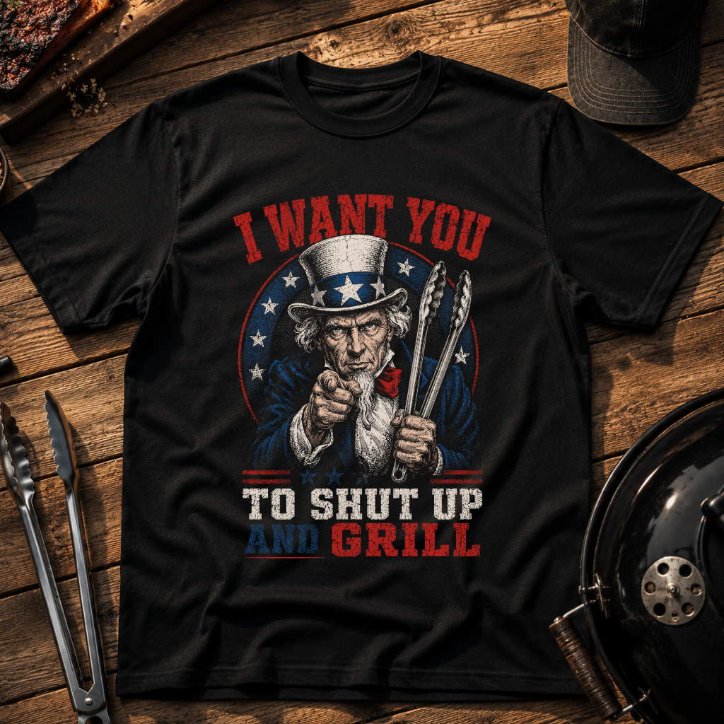I Want You Uncle Sam Parody T-Shirt