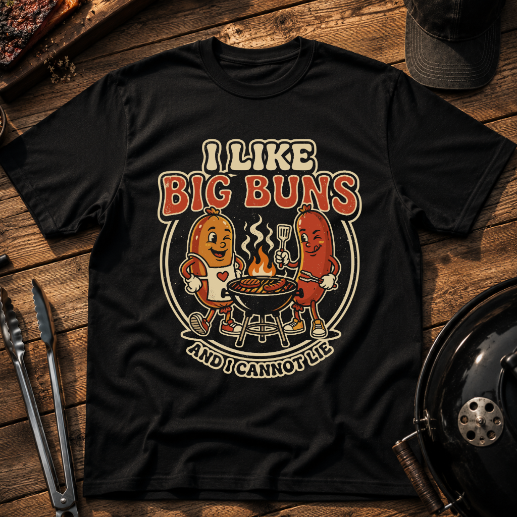 I Like Big Buns BBQ T-Shirt