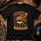 Grillin' In Wonderland Retro Mushroom T-Shirt