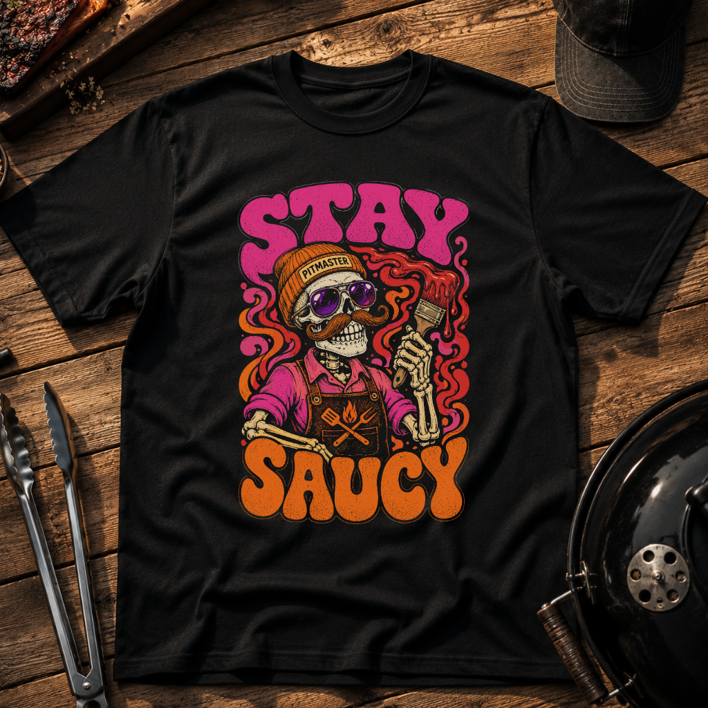 Stay Saucy Skull T-Shirt