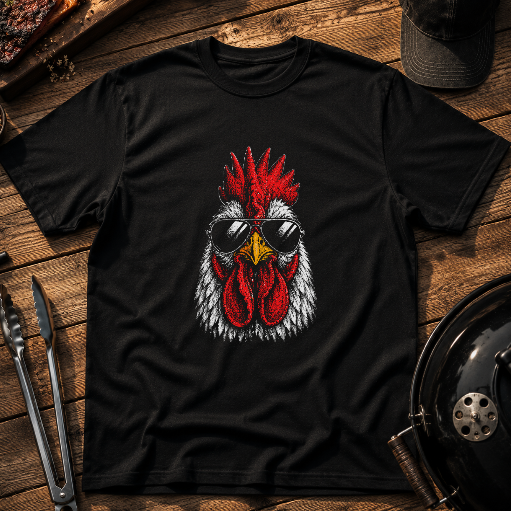 Sunglasses Cool Chicken T-Shirt
