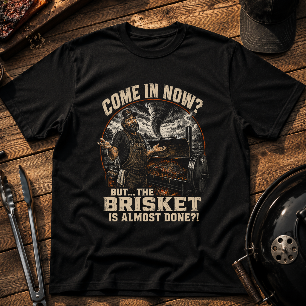 Come In Now? Brisket BBQ T‑Shirt