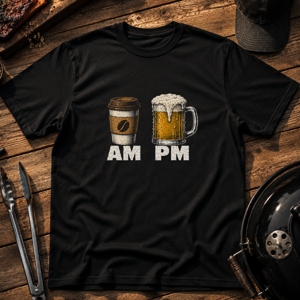 Coffee AM / Beer PM T-Shirt