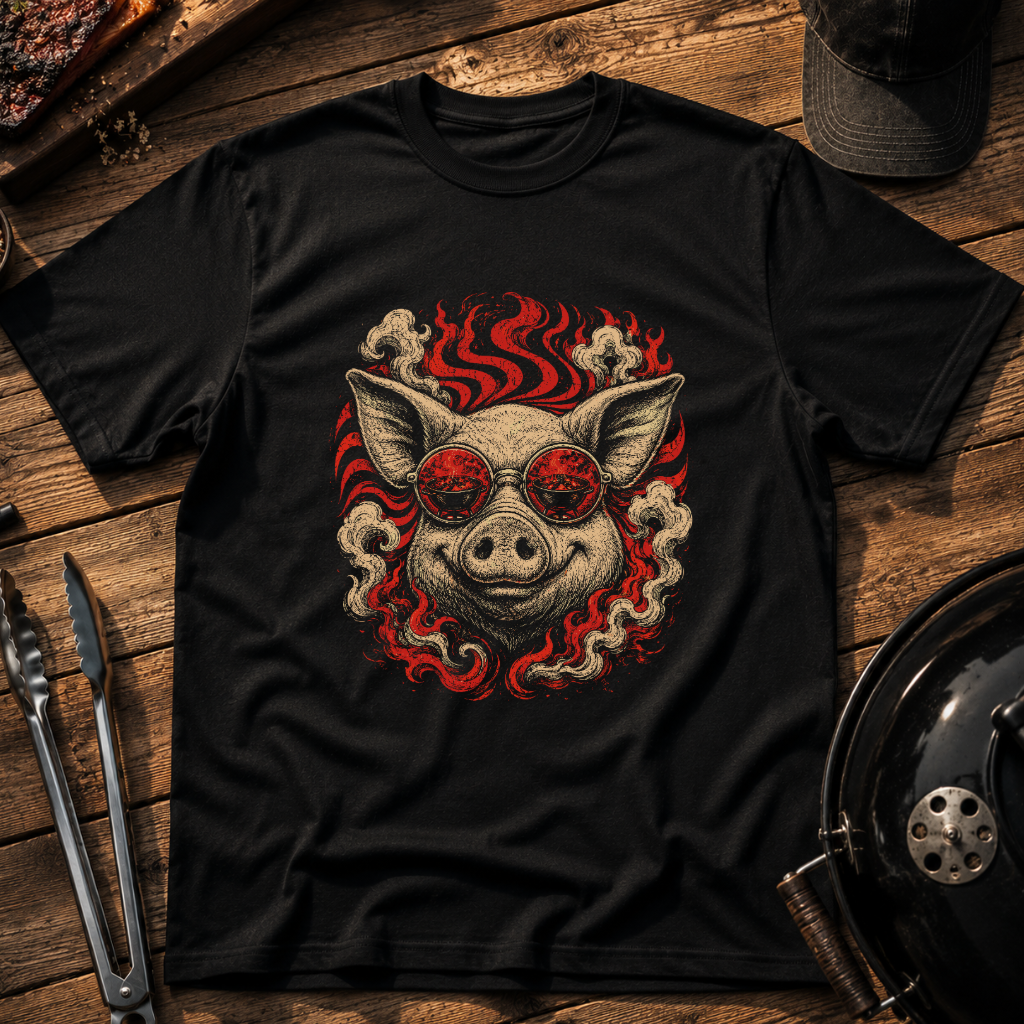 Psychedelic Pig T‑Shirt