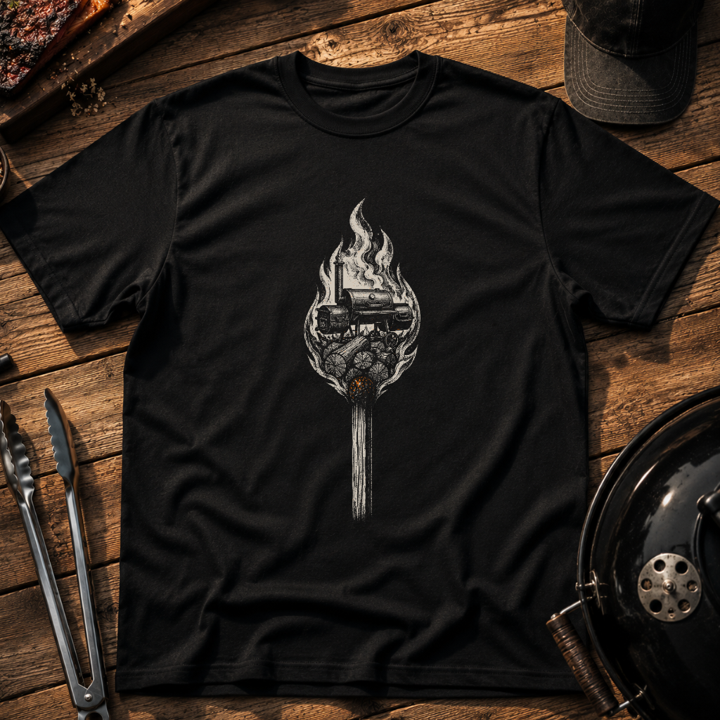 Vintage Flaming Match T-Shirt