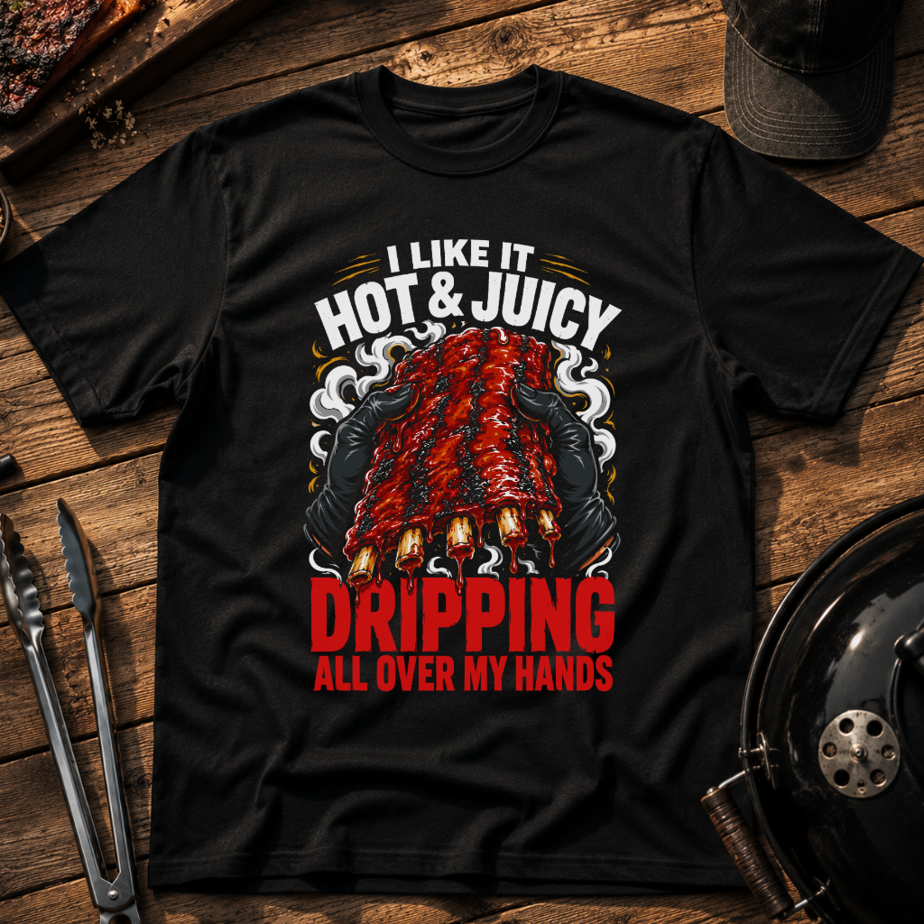 Hot & Juicy BBQ T-Shirt