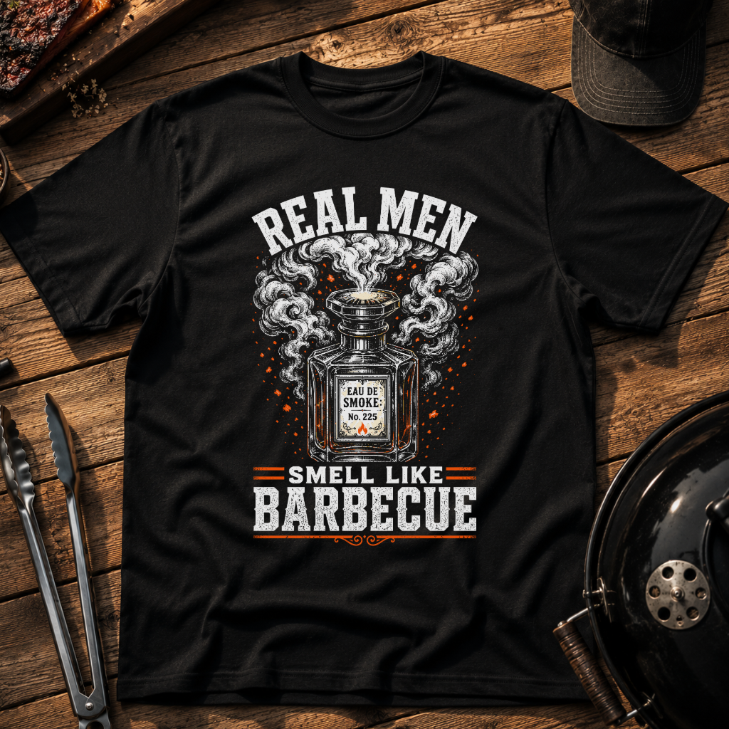 Real Men Smell Like Barbecue T-Shirt