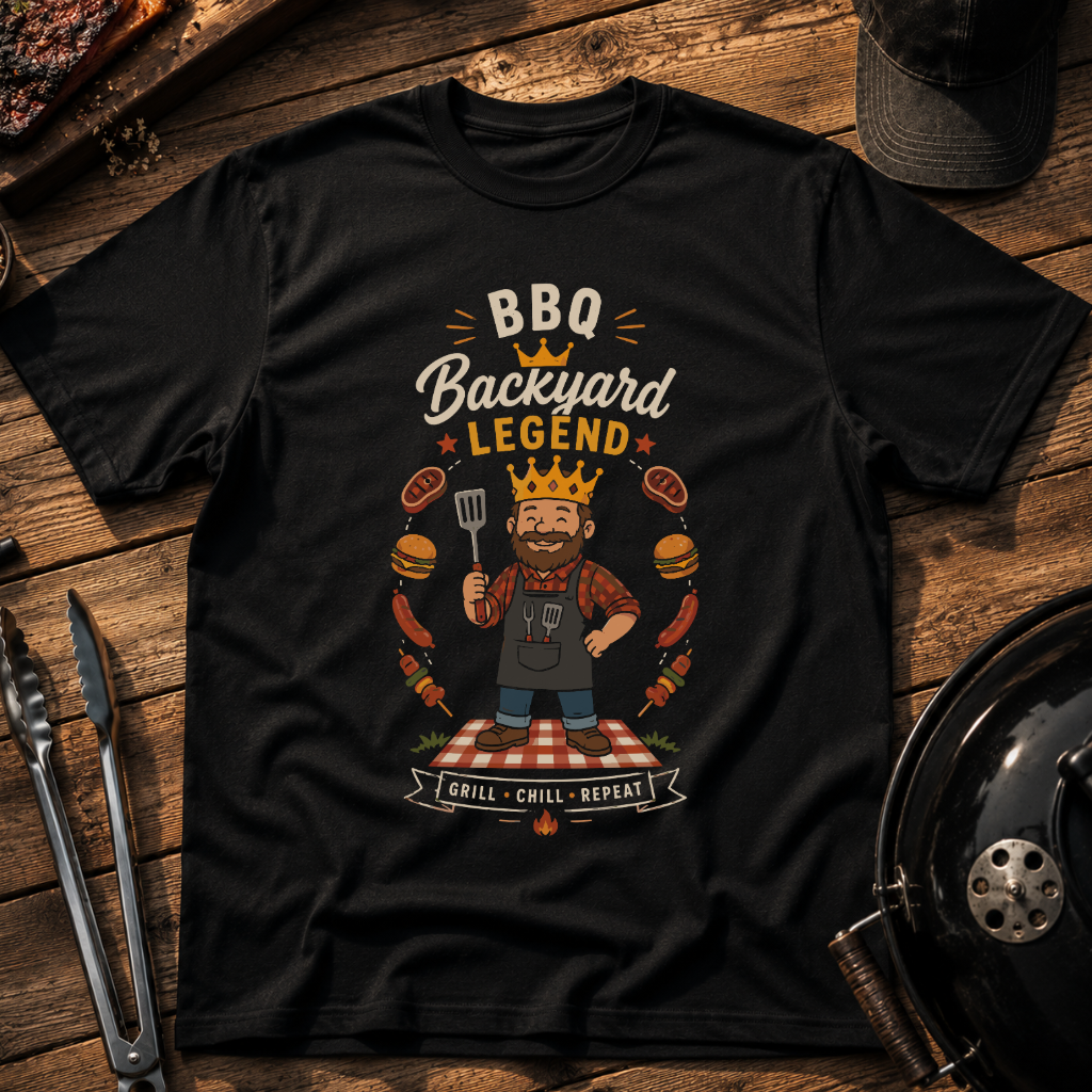 BBQ Backyard Legend T-Shirt