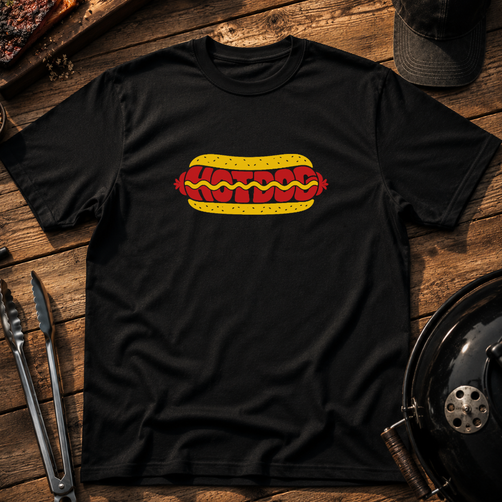 Retro Hot Dog T‑Shirt