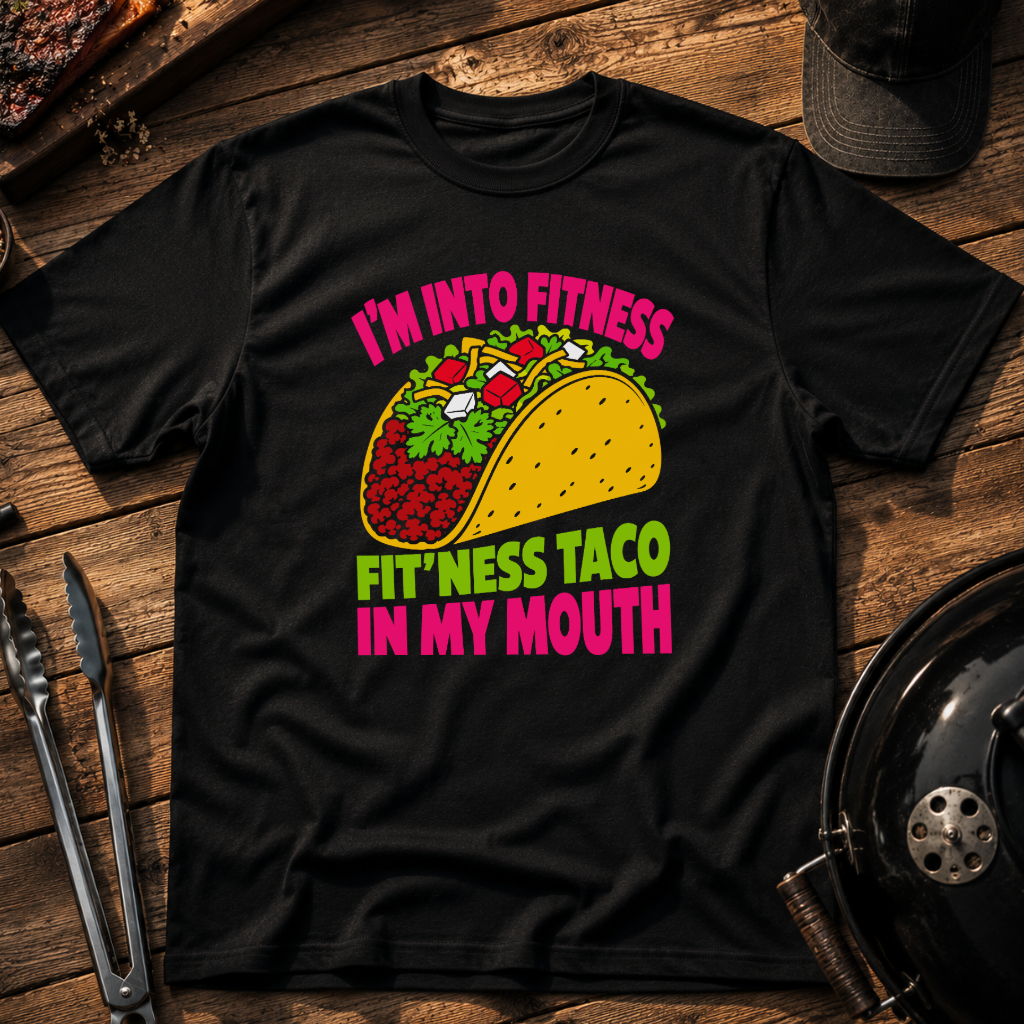 Funny Taco Fitness T-Shirt