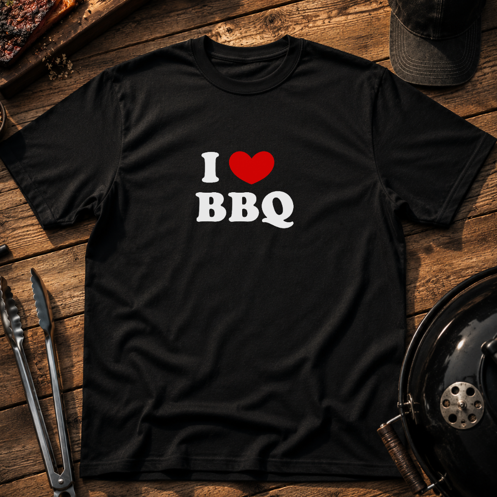 I Love BBQ T-Shirt