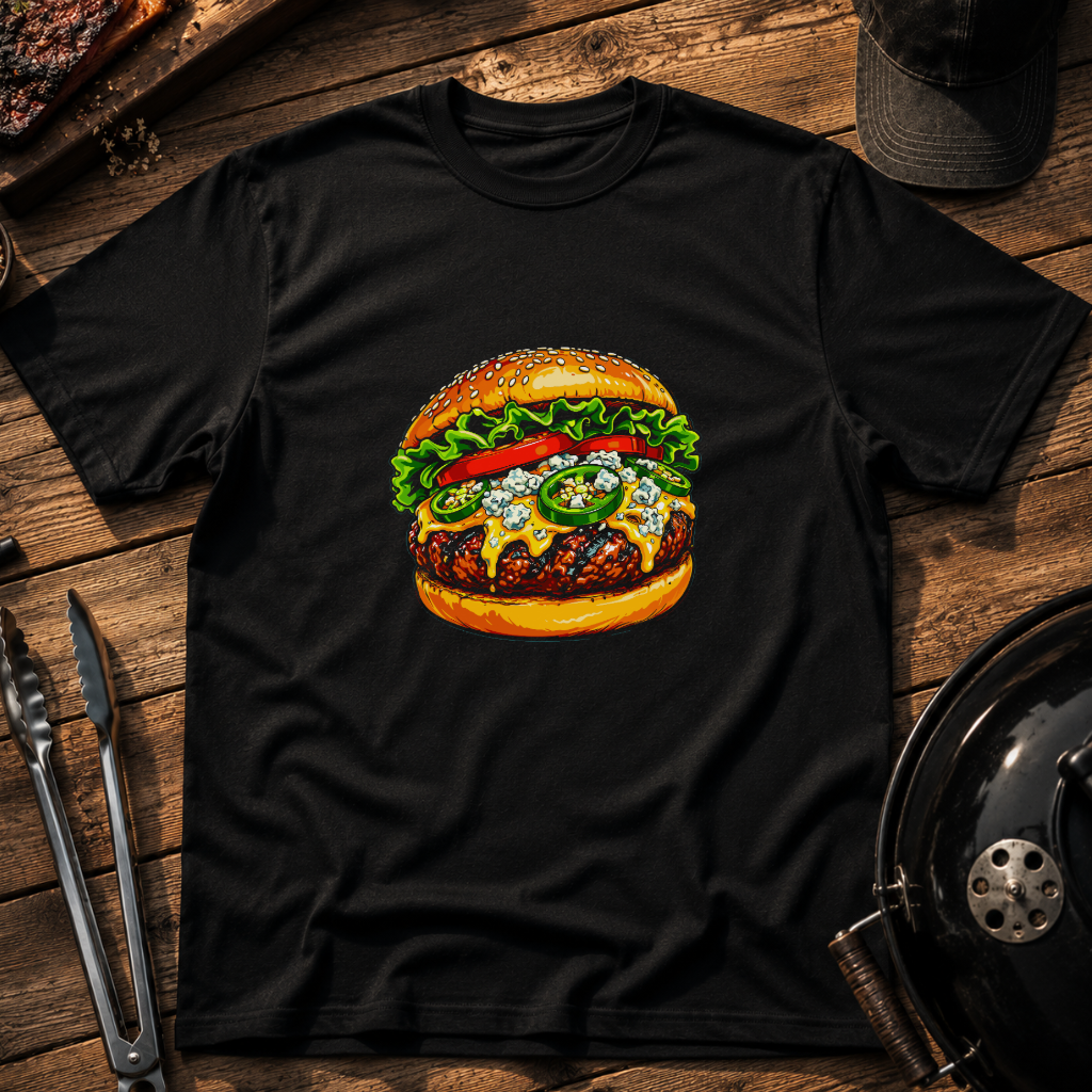 Cheeseburger with Jalapeño T-Shirt