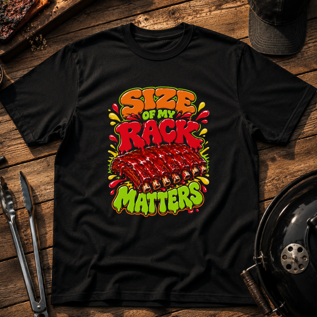 Size of My Rack Matters T‑Shirt