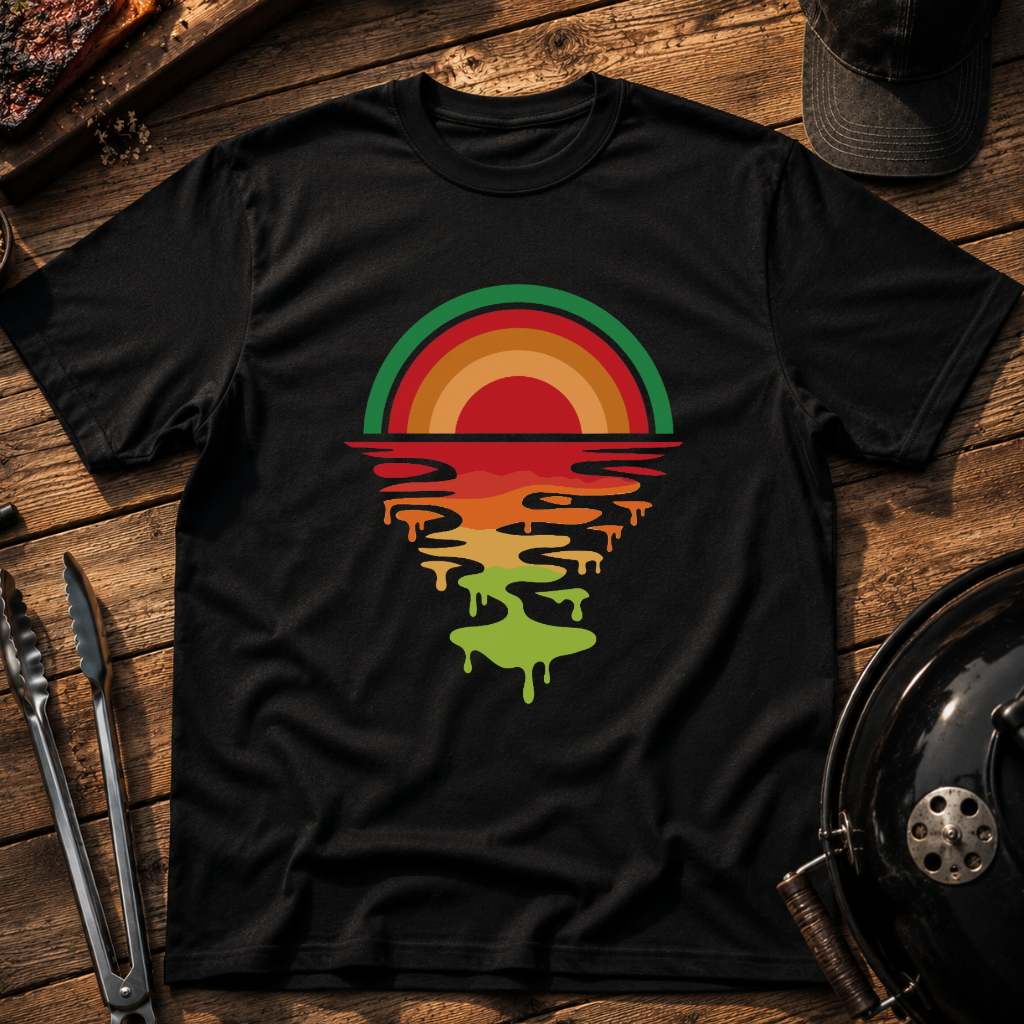 Retro Sunset Watermelon T-Shirt