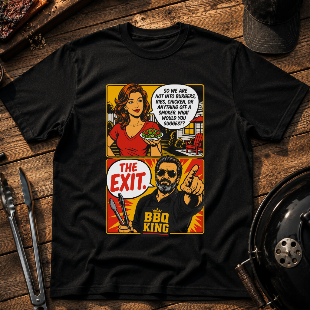 BBQ King Comic T-Shirt