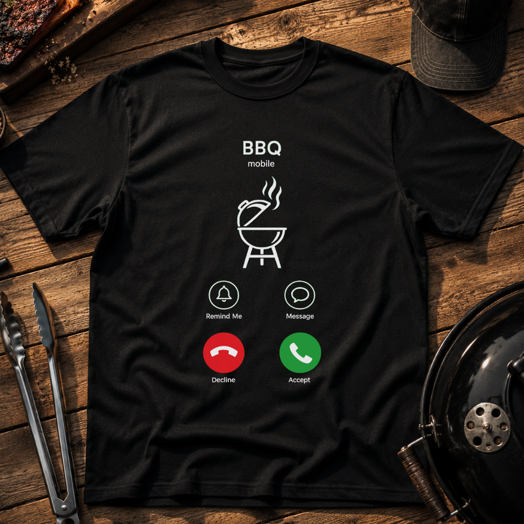 BBQ Mobile Caller T-Shirt