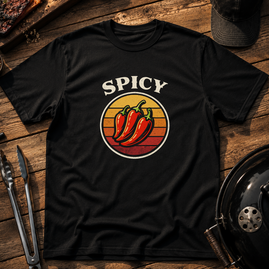 Spicy Pepper Retro T-Shirt