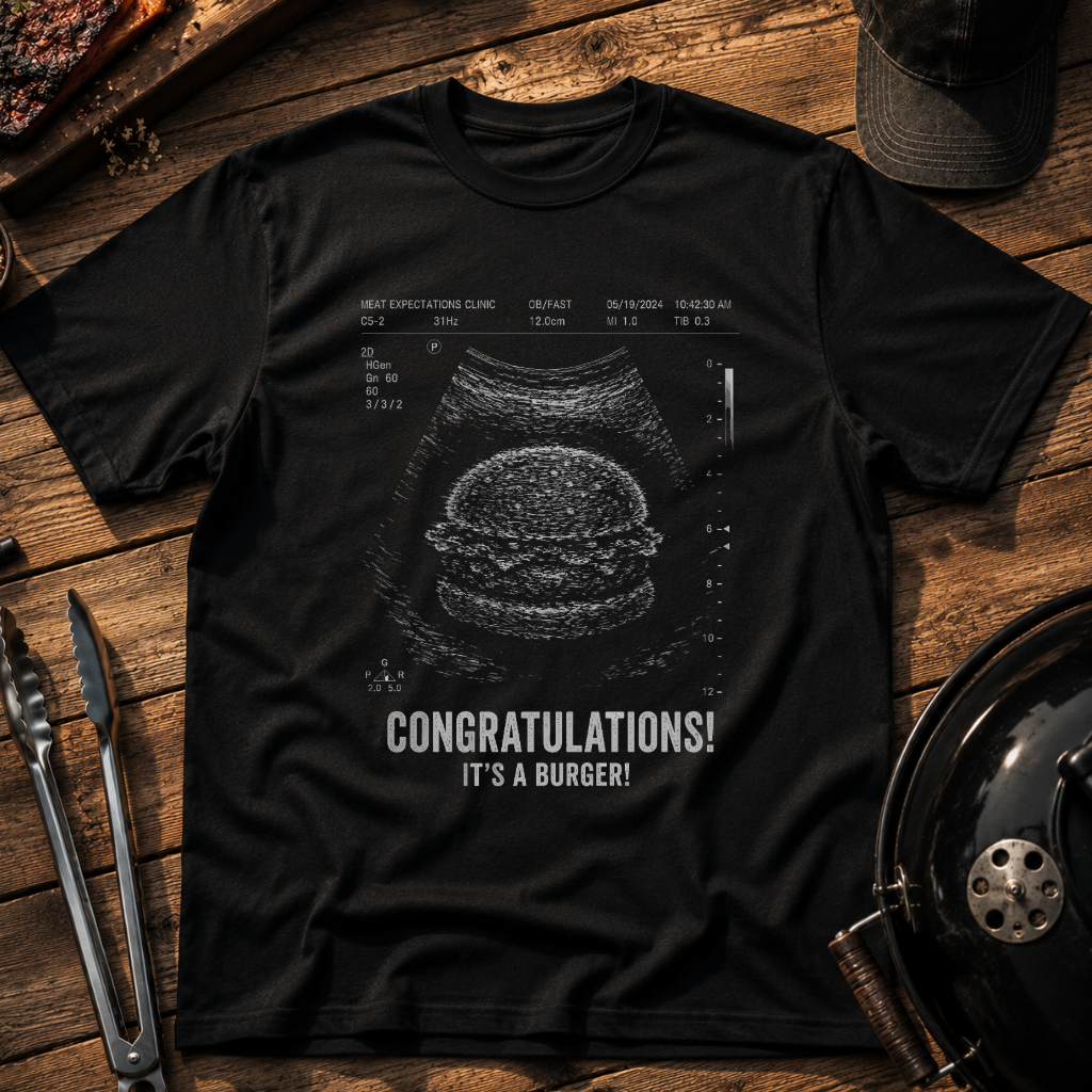 Ultrasound Burger T-Shirt