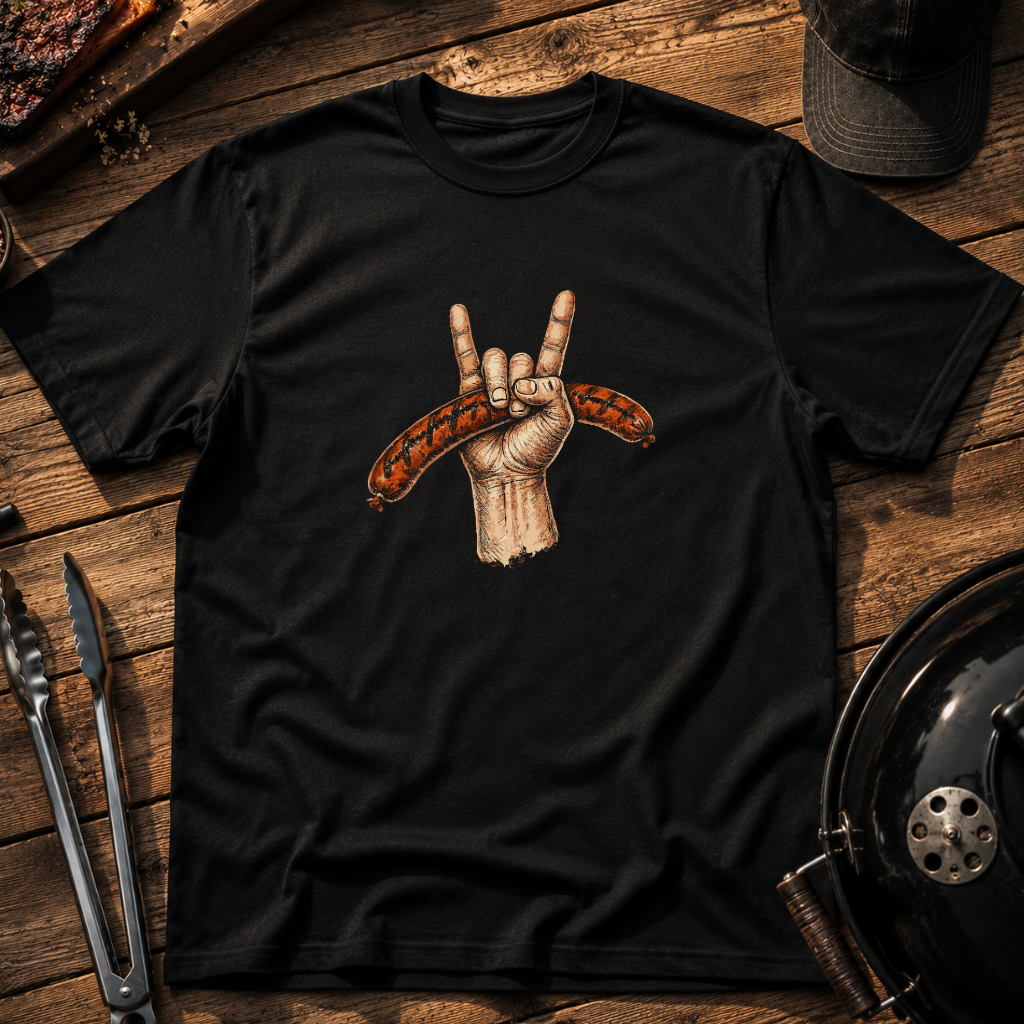 Rock Hand Sausage T-Shirt