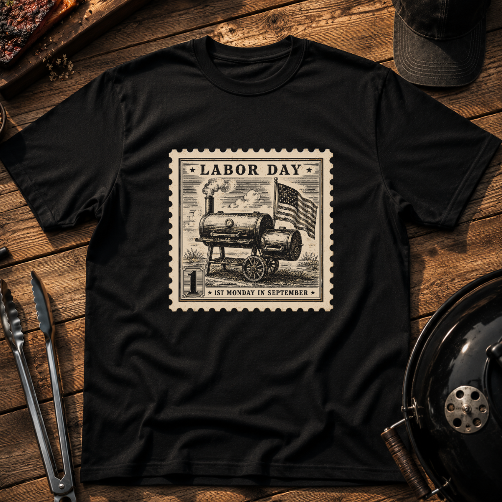 Labor Day Vintage Stamp T-Shirt