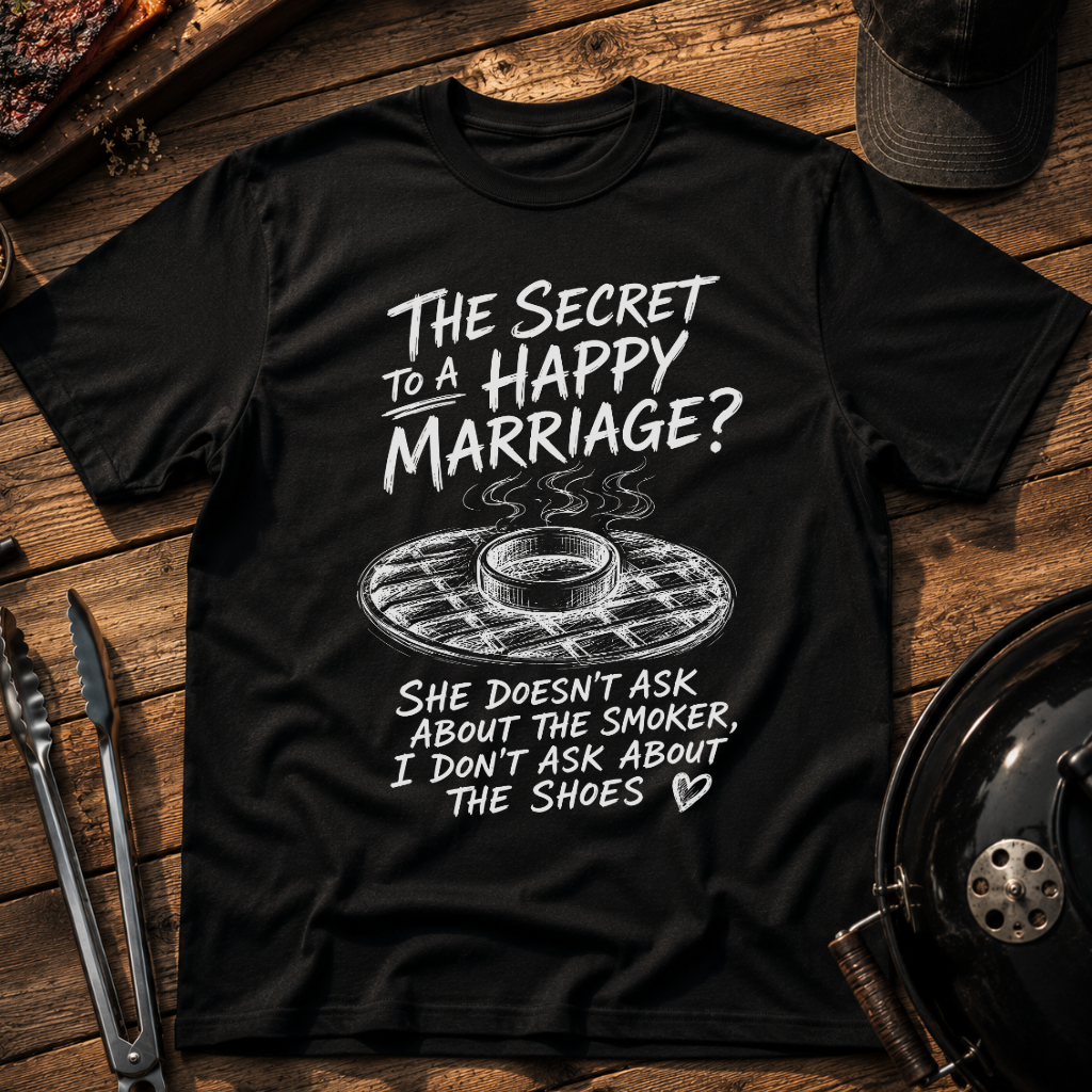 The Secret to a Happy Marriage T‑Shirt