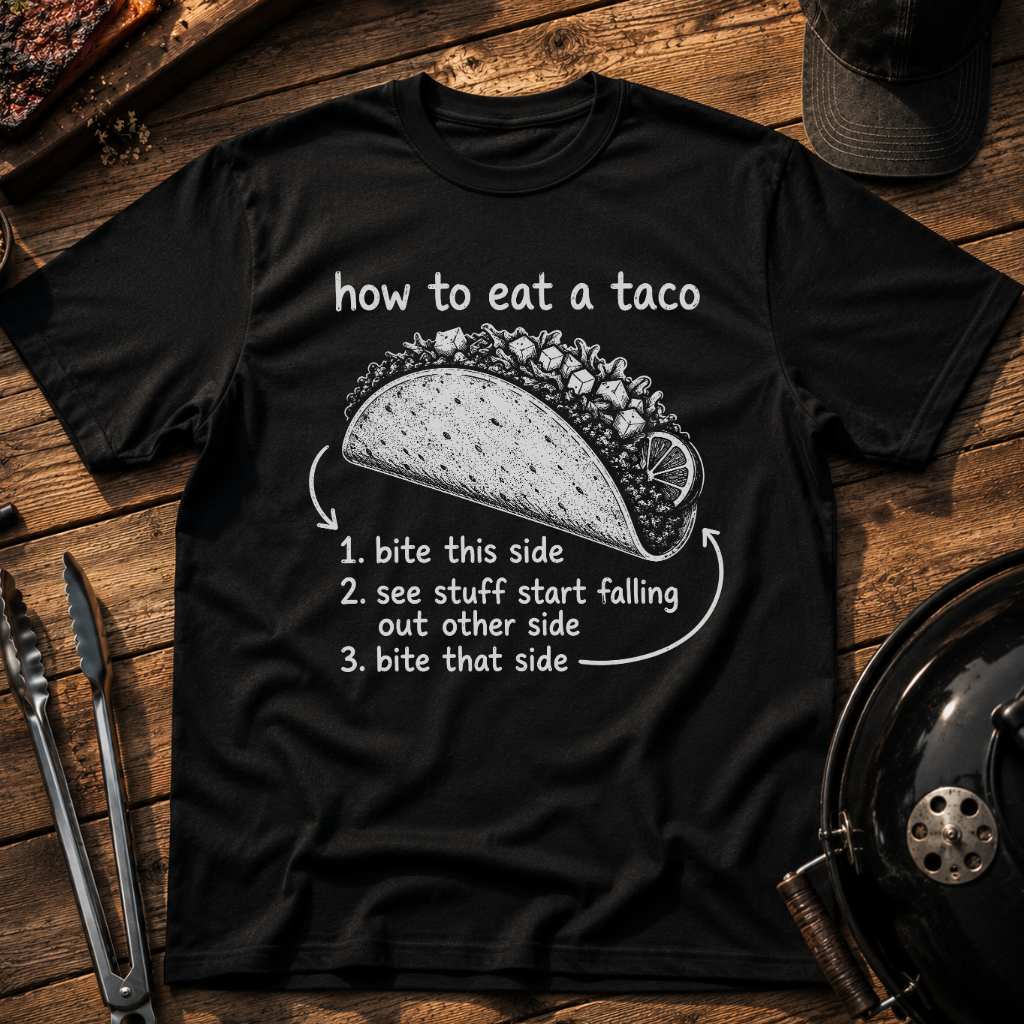 How to Eat a Taco T-Shirt