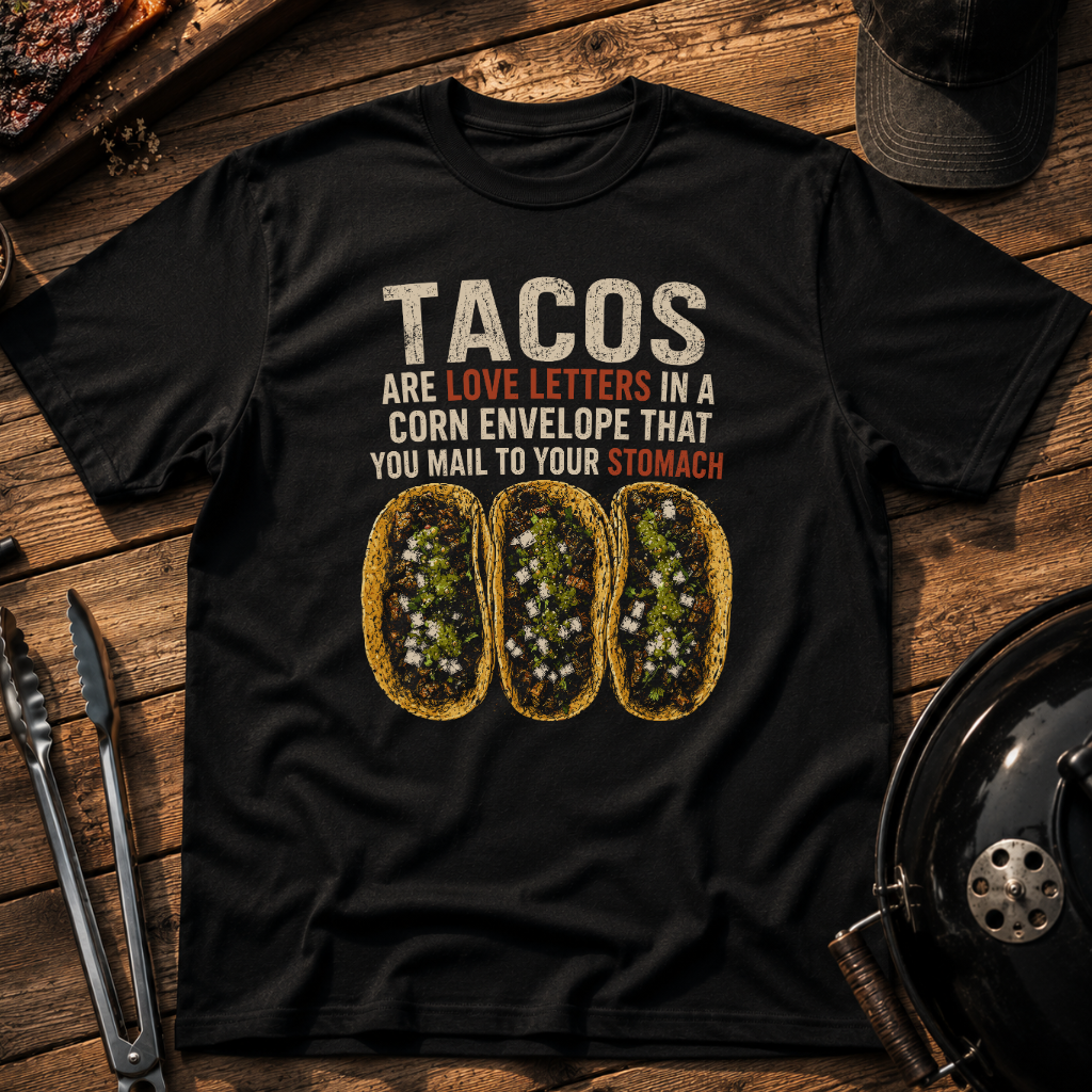 Tacos are Love Letters T-Shirt
