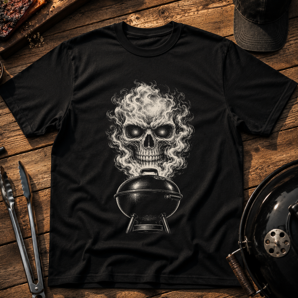 Smoky Skull Grill T-Shirt