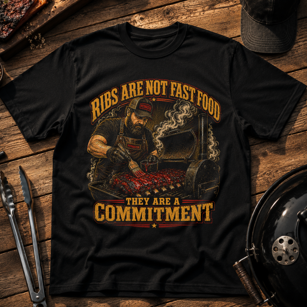 Ribs Are Not Fast Food T-Shirt