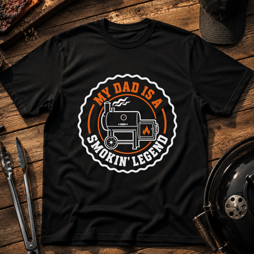 My Dad Is A Smokin' Legend T-Shirt