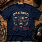 Give Me Liberty Bull T-Shirt
