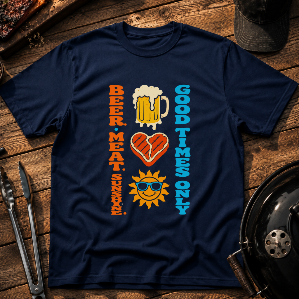 Retro Beer & Sunshine T-Shirt