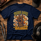 Peace Love Brisket T‑Shirt