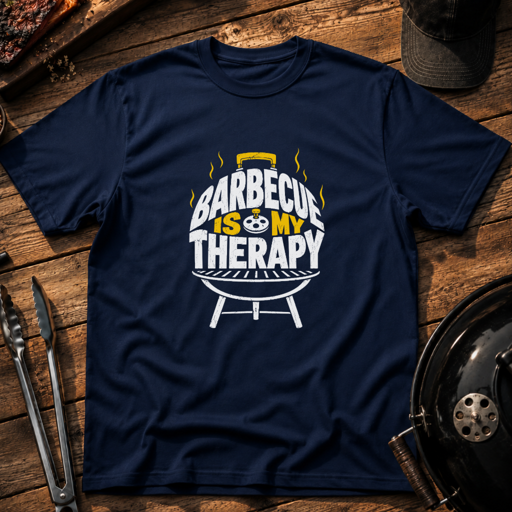 Barbecue Is My Therapy T-Shirt